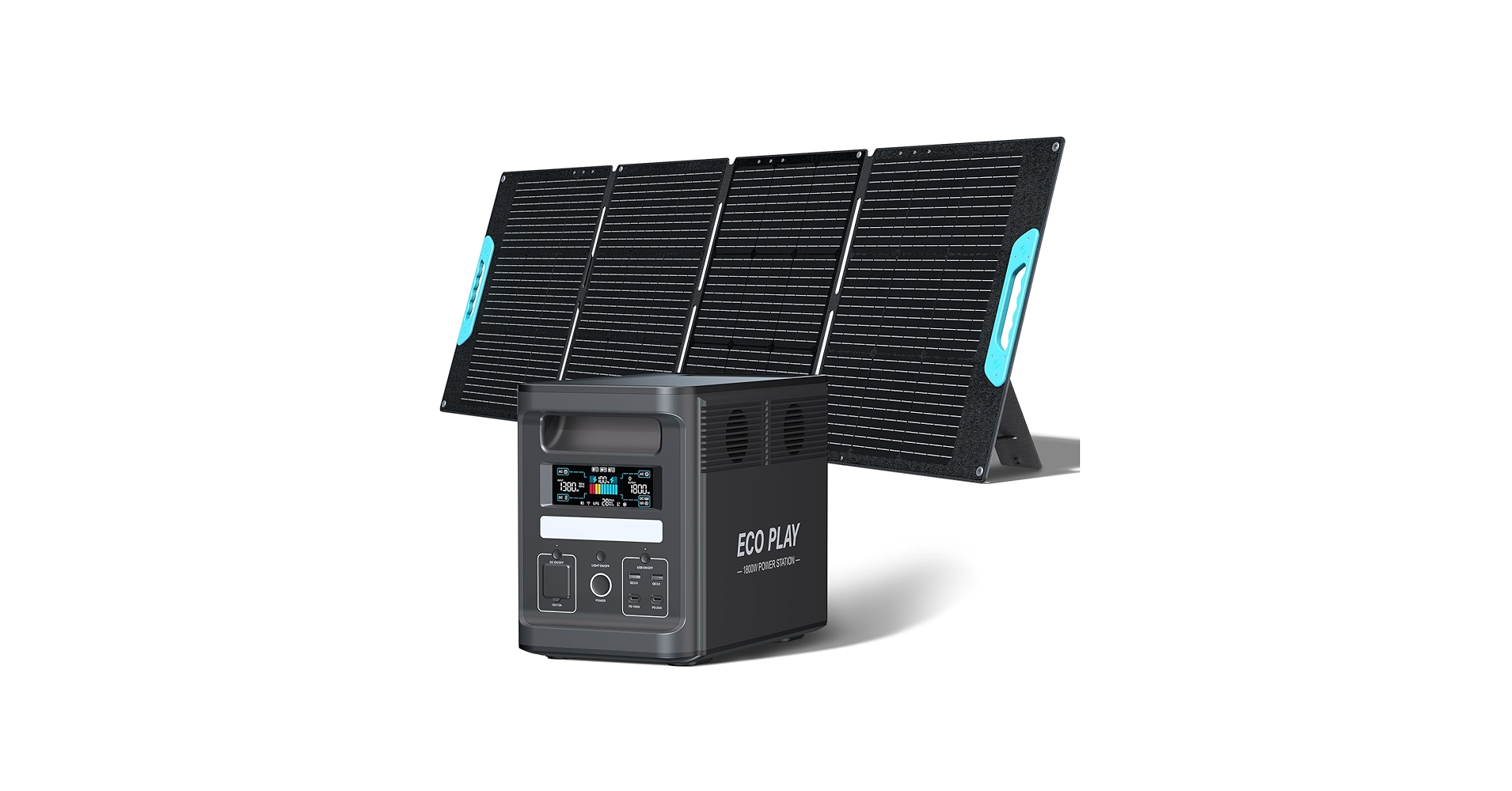 Eco Play EP1800 ポータブル電源 Amazon.com : Eco Play EP1800 – 1536Wh LiFePO4 battery